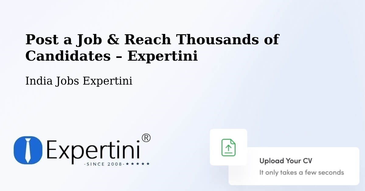 Post a Job in Puncha Community Development Block – Hire the Right Talent - Puncha Community Development Block, India Jobs Expertini