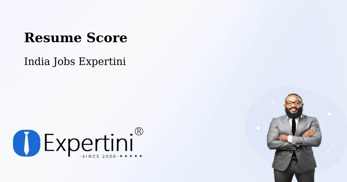 Resume Score & Job Description Match Tool – Puncha Community Development Block - India Jobs Expertini